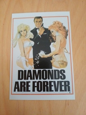 AK - James Bond - S. Connery - Diamanten sind ewig 2 - Neuwertig