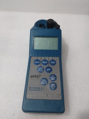 MYRON L COMPANY MODEL 6PFC ULTRAMETER II WATER QUALITY STANDARDS