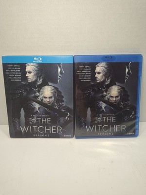 The Witcher Season 2 Bluray 2-Disc Set w/Textured Slipcover Netflix Henry Cavill