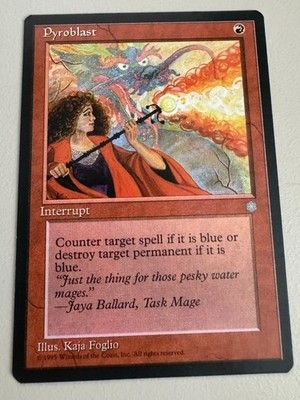 Pyroblast  - MTG  - ICE AGE - ENGLISCH -  1995 M/NM Common  #5