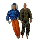 Vintage 2001 GI Joe Adventure Team Hunt For Yeti 12” Figure Blue Arctic Mix Lot