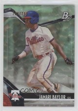 2021 Bowman Platinum Top Prospects Foilboard 238/299 Jamari Baylor #TOP-63 s1i