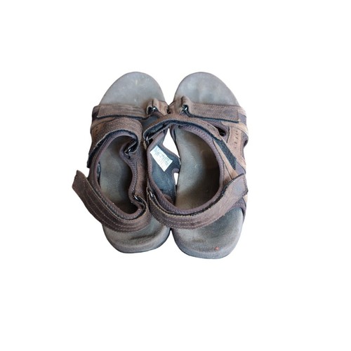 Merrell Damen Cambrian Dark Earth Vibram Wassersport braune Ledersandalen - Bild 4 von 6