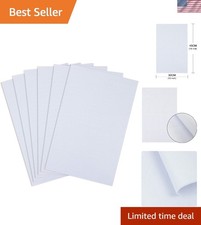 14 Count Aida Fabric, 6 Pieces of 12x18 Inch White Cross Stitch Cloth