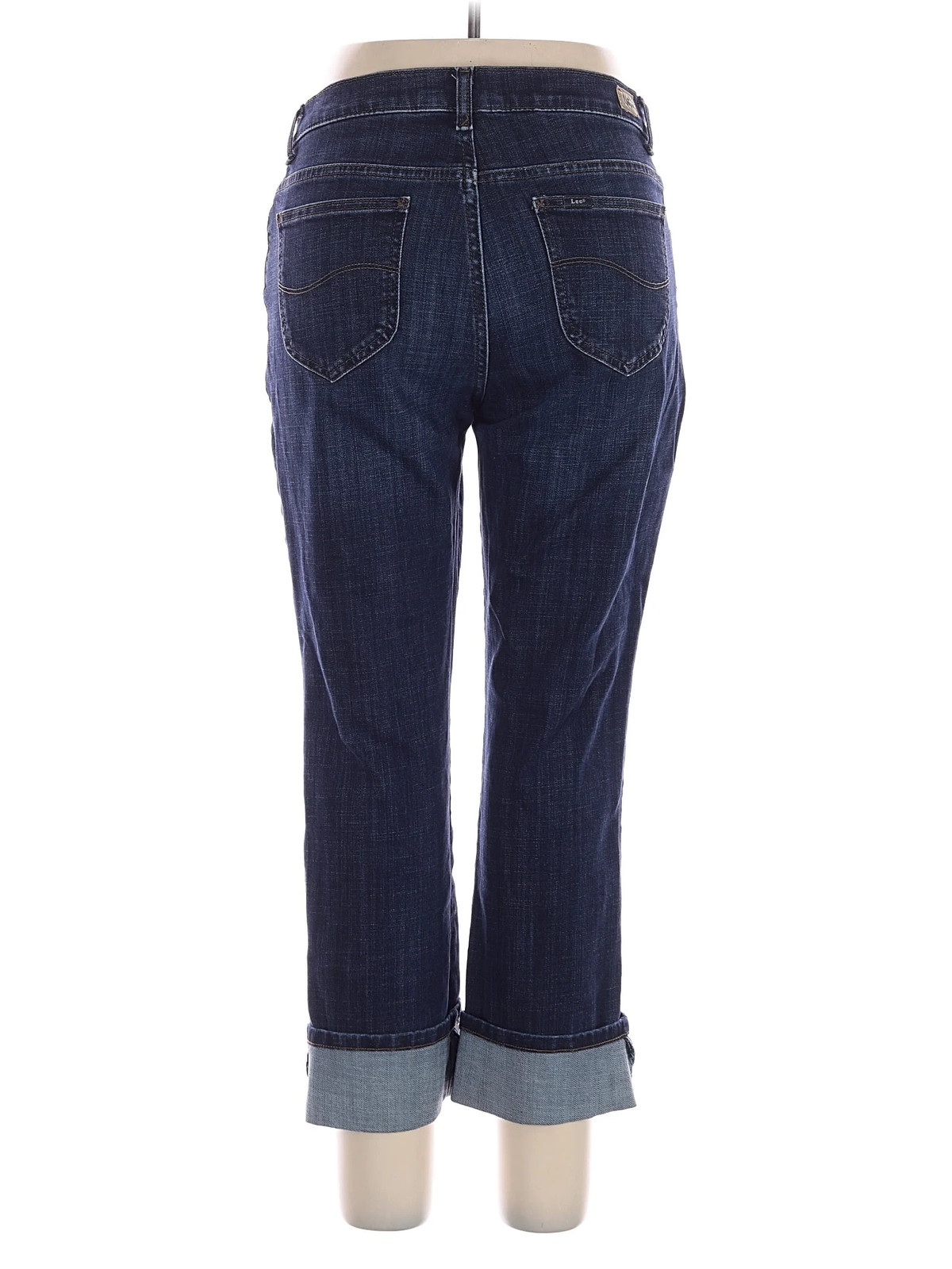 Lee Women Blue Jeans 12 thumbnail 2