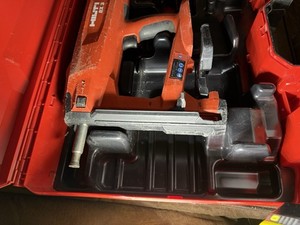 Hilti BX 3 Powder Actuated Tool Kit with Battery, Nails, and Case