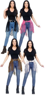 Fringe belt space cowgirl LED Fringe Garter Belt | Sexy Cowgirl Light Up Accessories main image 3