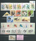 3 ) ROMANIA 1965/66 : ALBUM PAGE WITH 5 COMPLETE SETS STAMPS MNH - THEMATIC