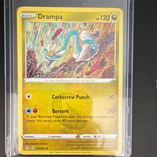 The Pokemon Company Drampa 119/203 Evolving Skies Holo Rare 120 HP English 2021