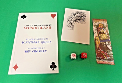 Alice's Nightmare In Wonderland BRAND NEW COLLECTOR'S HARDBACK Jonathan Green 59