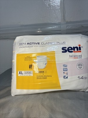 Seni Disposable Underwear XL Moderate 14 Ct