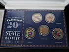 2 Sets of New 5-Coin Colorized STATE Quarters 1999 & 2000 1 set in box — photo 2