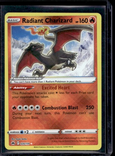 Radiant Charizard — Crown Zenith