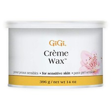 GiGi Creme Wax 14oz Soft Wax for Sensitive Skin Hair Removal Facial and Body