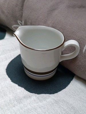 Original Porsgrund Norway Milchkännchen Porzellan Vintage Handpainted
