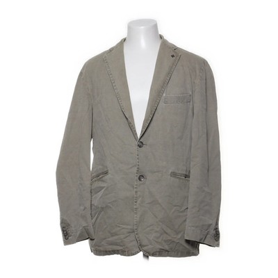 It's!, Blazer, Größe: 52, Grau, Baumwolle/Polyurethan, Cord, Herren #YbB