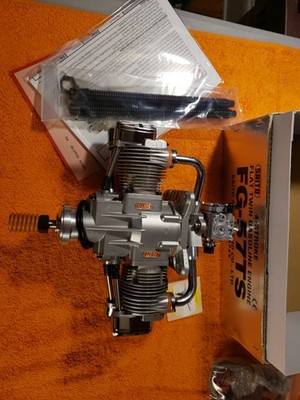 SAITO Engine - SAITO 57 - FG-57TS - Twin Cylinder 4C Gas RC motor