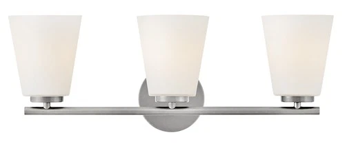 Lark 85423 Bri 3 Light 24"W Vanity Light - Black - Picture 3 of 10