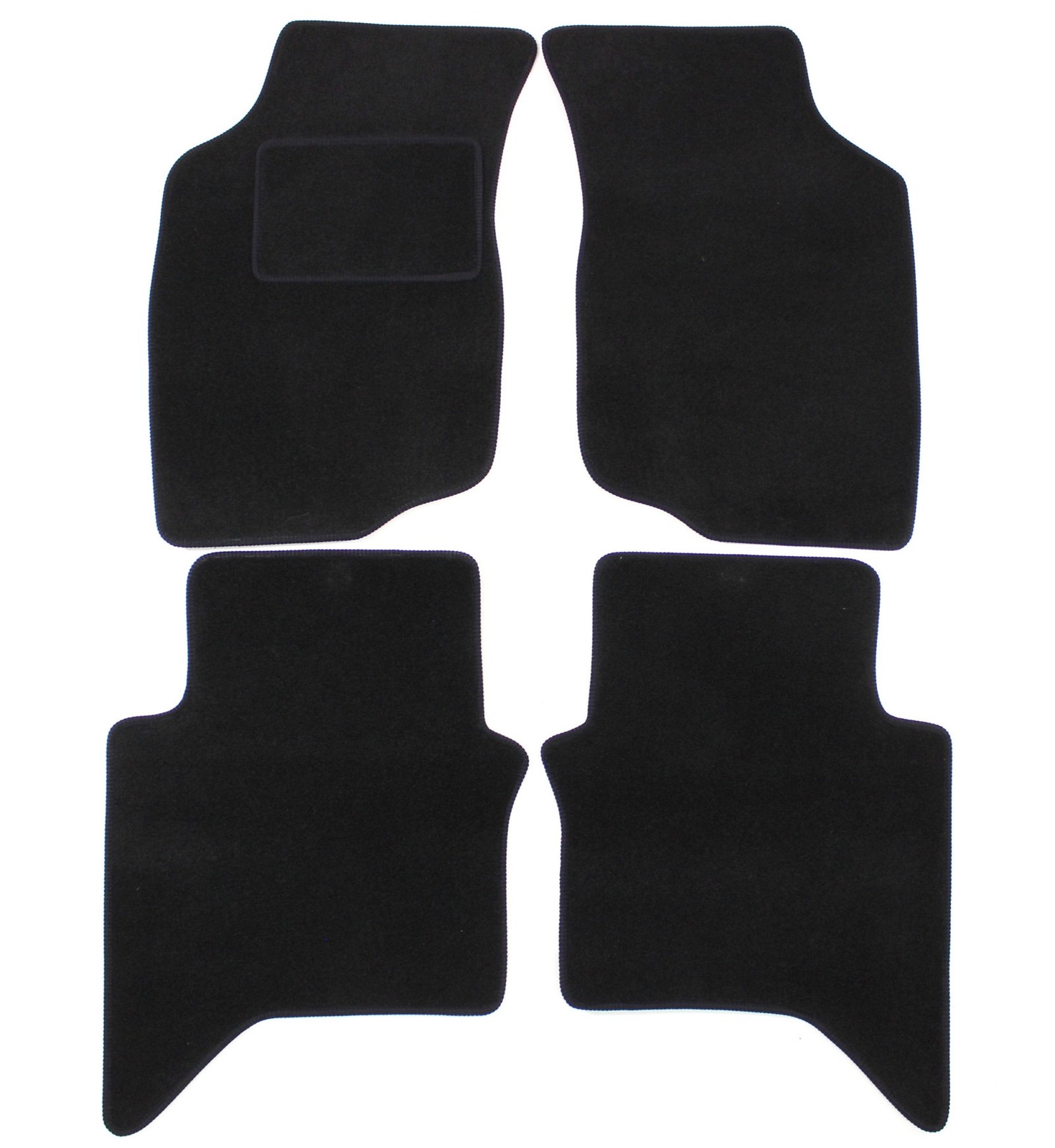 Tapis de sol velours Toyota Hilux 2006-2015 solution moquette usée et glissante