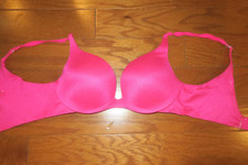 32C    DAMAGED VINTAGE VICTORIA'S SECRET INCREDIBLE Bra WIRE PUSH UP SEAMLESS    