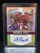 Panini 2015 Prizm Andrus Peat Rookie Autograph Stanford Cardinal #152