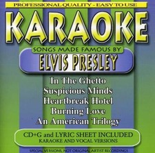 KARAOKE: SONGS MADE FAMOUS BY ELVIS PRESLEY - V/A - CD - KARAOKE - SEALED/NEW