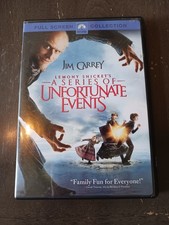 Lemony Snicket  s A Series of Unfortunate Events Full Screen DVD Jim Carrey