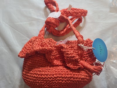 Crochet Bucket Bag -RHODE x Target Dark Orange