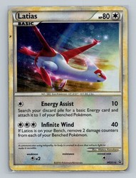 Latias HGSS10 Cosmos Holo Black Star Promo