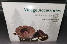 Department 56 Woodland Fire Pit Accessory Sealed