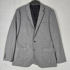 J. Crew Ludlow Traveler Suit Jacket Italian Wool 40R Light Charcoal NWT 450