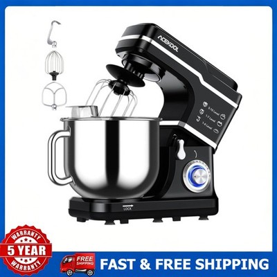 7.5QT Food Stand Mixer 10-Speed 660W Dough Mixer Meat Blender Beater Kitchen New