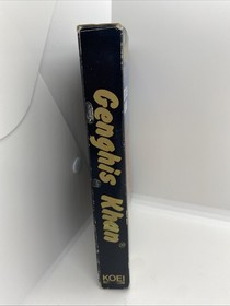 Genghis Khan (Nintendo NES, 1990) Complete CIB KOEI /w Map Manual & Paperwork