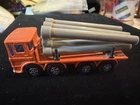 MINT Vintage Lesney Matchbox Superfast Ergomatic Cab Pipe Truck w/ Pipes A18-59