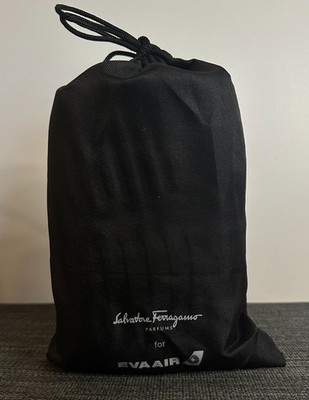 [Brand New] EVA Air x Salvatore Ferragamo Royal Laurel Amenity Travel Kit Bag