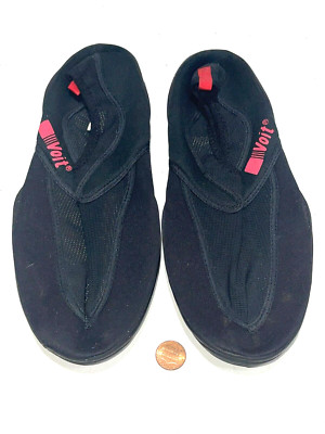Vintage Voit Slip On Water Shoes Socks Swim Swimming Size US Men's 8 Black