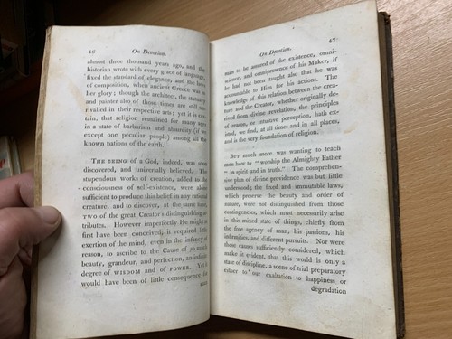 1805 "SERMONS ON DIFFERENT SUBJECTS" REVEREND HEWLETT VOL 1 LEATHER BOOK (P4) - Imagen 11 de 18