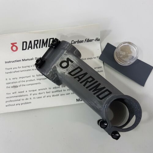 Darimo iX2 31.8mm(60-130mm) -6 degree MTB Standard 1+1/8 Carbon Stem Matte Black - Picture 1 of 6