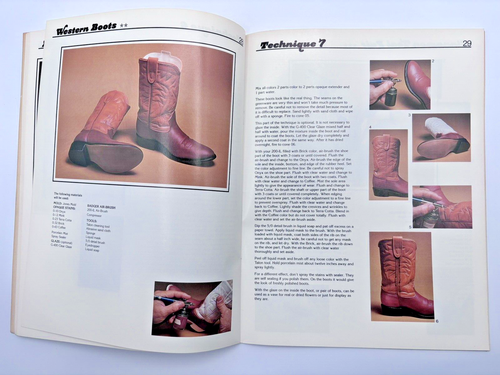 BADGER "AIR BRUSHING GUIDE FOR CERAMICS" BY RON STAPLES How To Tips & Tricks - Picture 5 of 6