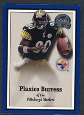 2000 Fleer Greats of the Game - #109 Plaxico Burress /1500 (RC) Rookie Steelers
