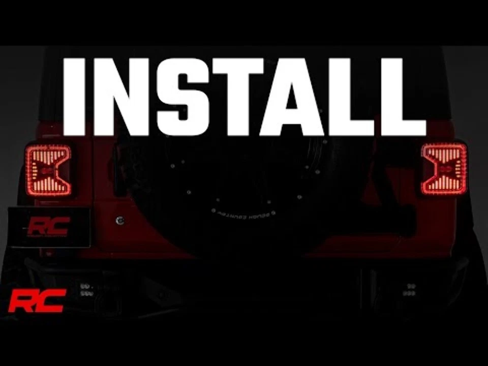 Luces traseras LED Rough Country para Jeep Wrangler JL (2018-2021) H5900 Foto 4 de 4