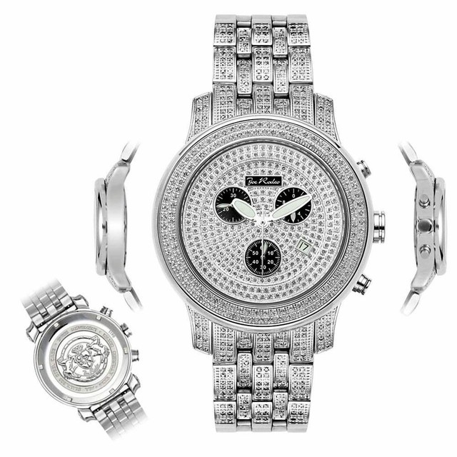 joe rodeo 3.5 ct diamond watch