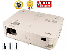 NEC M363X DLP Projector NP-M363X 3600 ANSI Full HD 3D HDMI MHL LAN w/Bundle