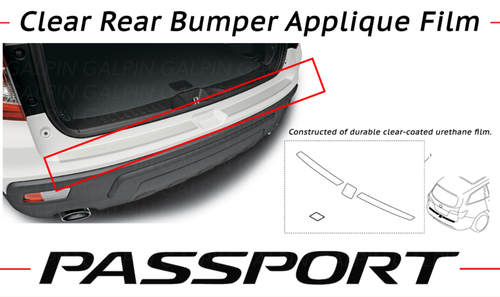 Upgrade Your Ride The 2021 Honda Passport Rear Bumper Applique You Didnt Know You Needed