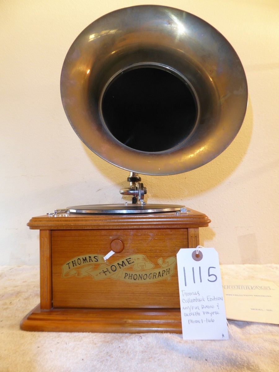 Thomas Collector's Edition Replica Phonograph Radio Model 166