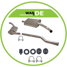 Auspuffanlage Auspuff Audi 80 B3 Stufenheck 1.4,1.6,1.8,2.0 1986-1996+Anbaukit