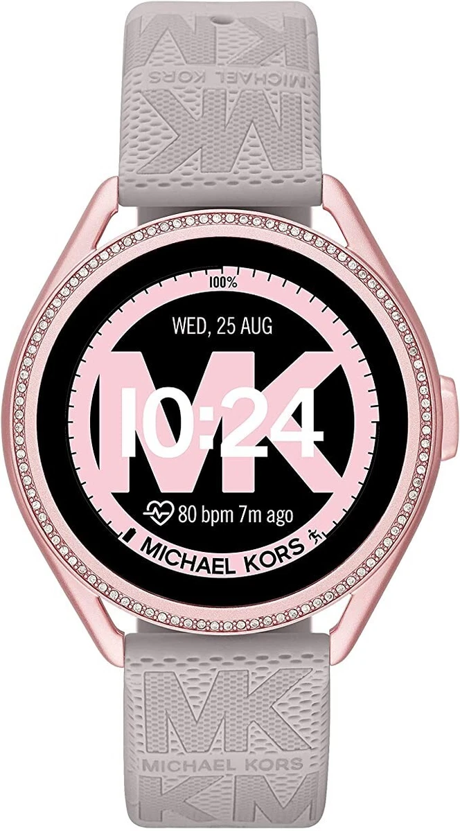 Đồng hồ Michael Kors Smart Pink Silicon shopducthang #10 Đồng hồ Michael Kors Smart Pink Silicon shopducthang