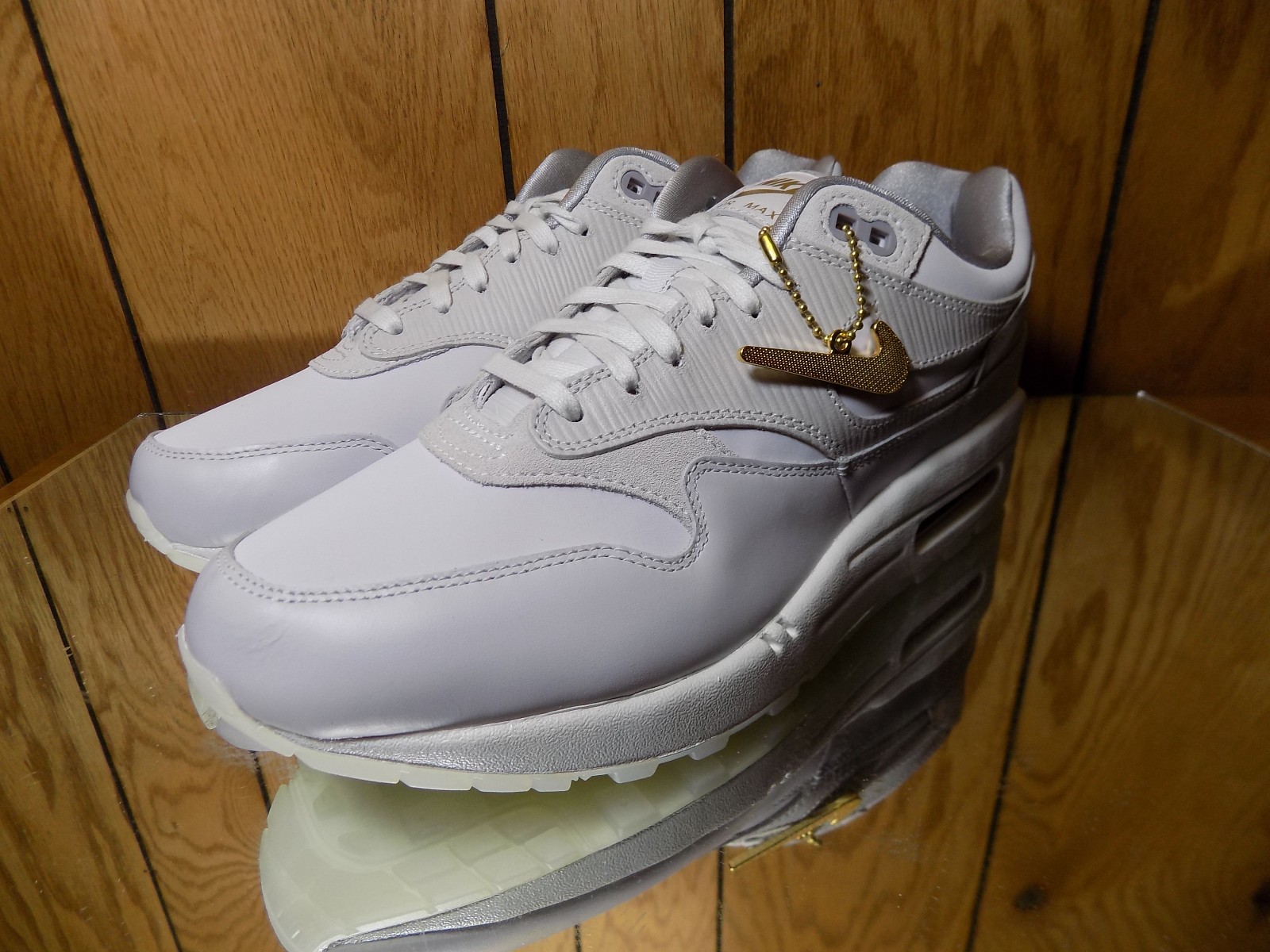 NIKE AIR MAX MAX MAX 1 PRM VAST GREY WOMEN'S SZ 9.5 NEW 454746-017 748e92 NIKE AIR MAX MAX MAX 1 PRM VAST GREY WOMEN'S SZ 9.5 NEW 454746-017 748e92