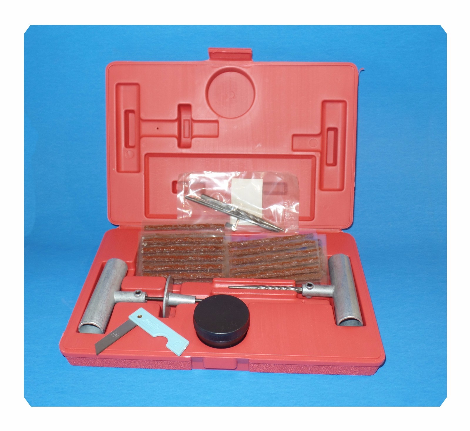 Red Box Tire Repair String Kit Passenger Auto Light Truck eBay