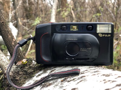 Fujifilm Fuji DL-60 Date Point & Shoot 35mm Film Camera - Tested